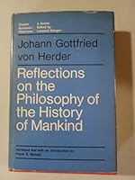 Reflections on the Philosophy of the History of Mankind, abridged and with an Introduction By Frank E. Manual. B00C3D9H8I Book Cover