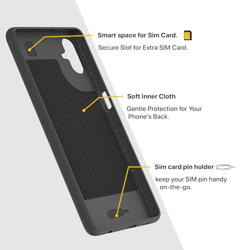 Image of Outlouders Back Cover for Samsung Galaxy F06 5G / M06 5G | TPU Soft Flexible Shockproof | Full Camera Protection Back Case (Grey)
