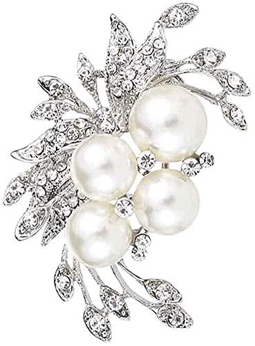 Broche PULABO Broche de Broche de Broche de Broche de Diamante Broche para Mulheres Elegante Broche
