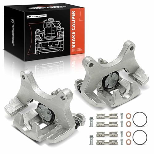 Image of A-Premium Rear Left and Right Side Disc Brake Caliper with Bracket