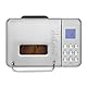H.Koenig BAKE440 Brotmaschine, 15 Programme, 3 Brotgrößen, bis zu 1 kg Brot, Startvorwahl/Warmhaltefunktion, Müsli-Spender, abnehmbarer Behälter, antihaftbeschichtet, LCD-Display, 600 W