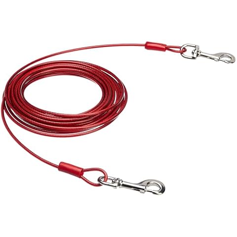 Amazon Basics 230ft Dog Tie Out Cable Cover