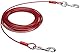 Amazon Basics Cable para atar perros, hasta 56 kg, 9,1 m, Rot
