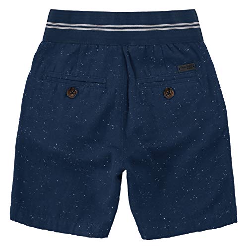 Bermuda Tradicional Menino Botonê Malwee Kids, Azul Marinho, 6