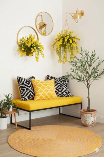 Image of kayra Decor 4ft Olive Tree with Leaves and Olives | Artificial Plant for Home Decor | Natural Looking Plant Decor | Big Fake Ornamental Plants with Pot - Indoor Artificial Tree for Living Room