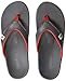 IRONMAN Herren HOA Sandal Flipflop, Pewter Rosso, 41 EU