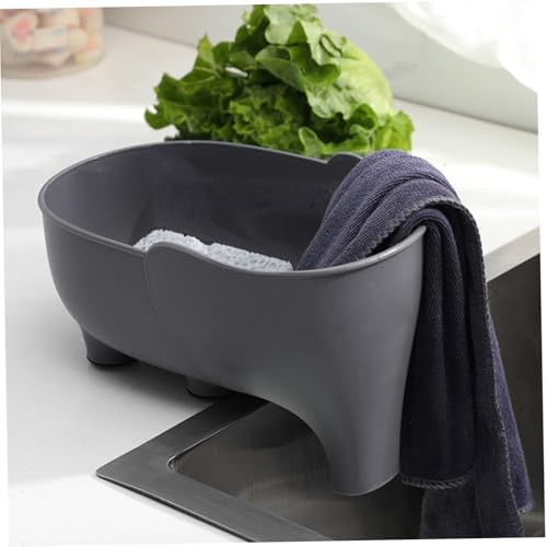 Colador para frutas y verduras en forma de elefante gris miniatura 6