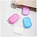 Jualyue Portable Travel Soap Sheets, 10 Pcs Disposable Soap Paper Flakes for Travel Outdoor Kitchen Toilet (Random Color)