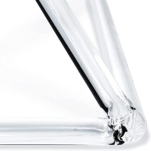 Pirâmide Cantante De Cristal De Quartzo Transparente Para Meditação De Cura, Instrumento Musical De