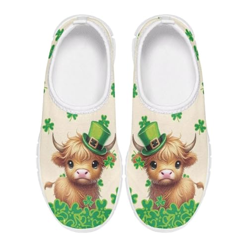 St. Patrick's Day Kids Slip On Sneakers Cute Slip On Shoes for Girls and Boys2