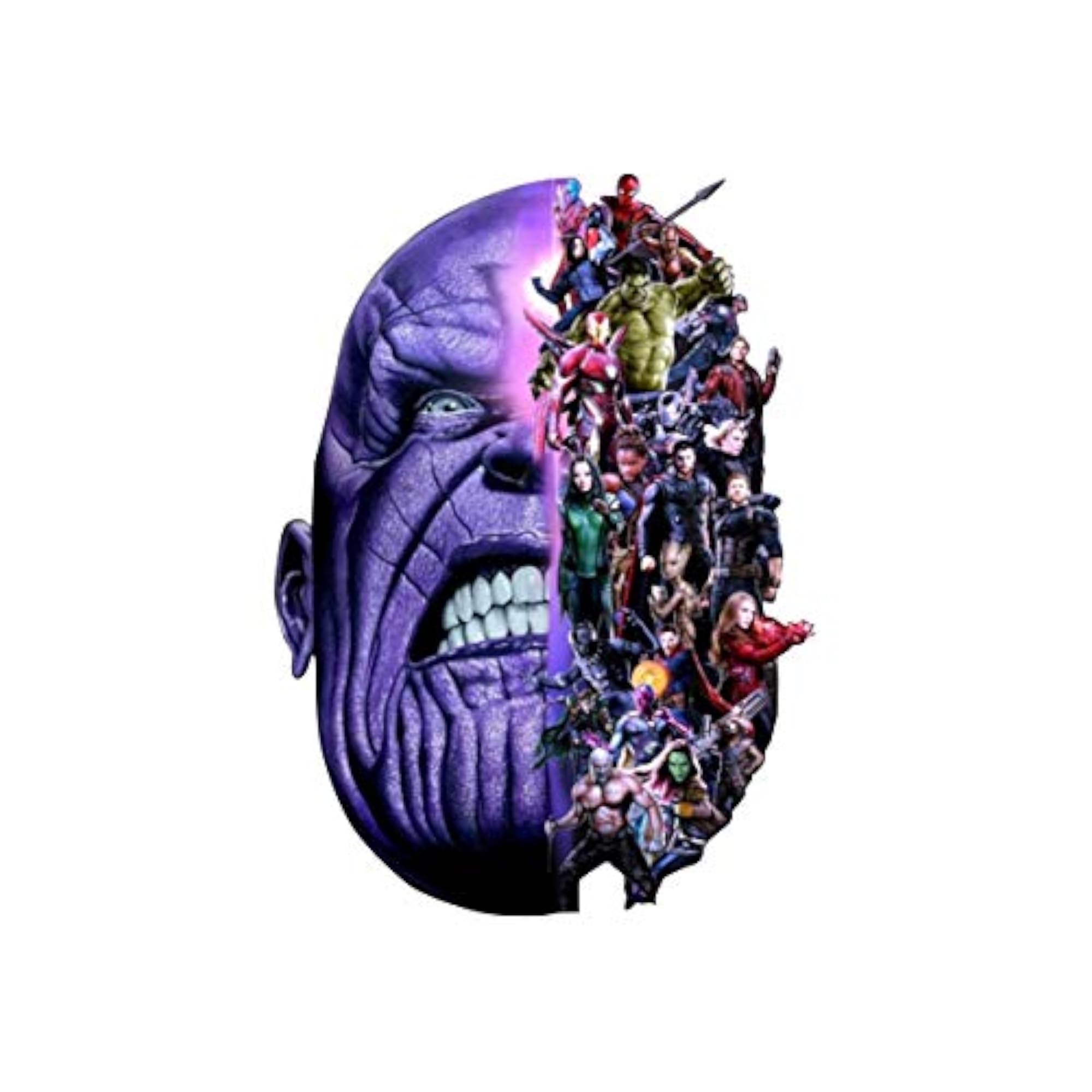 Thanos Wall Sticker, Decorative Room Art
