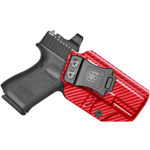 Amberide Made in USA Exact-Fit Kydex IWB Holster for Glock 19