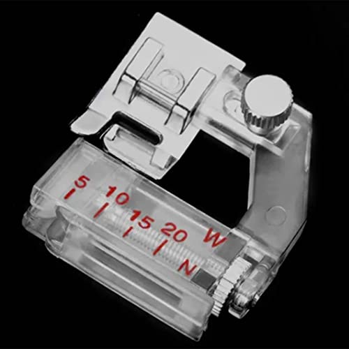 Tyenaza Pie Prensatelas Para Dobladillo Ajustable 5-20mm miniatura 3