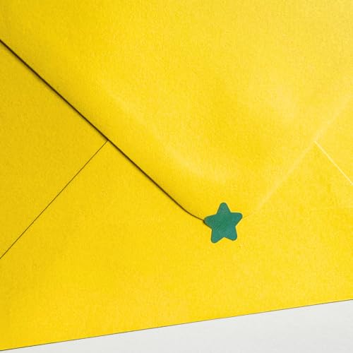 1200 Stück, 12mm - Sticker Sterne Aufkleber Klebesterne Bunt - 10 Farben