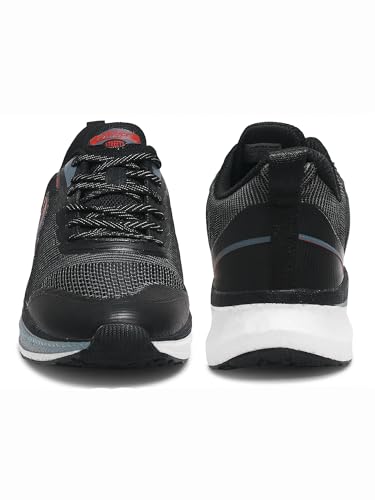 Image of ABROS Sports Shoes for Men's Upper Flyknit with TPU Sole Lace-Ups Comfortable Lightweight Shoes