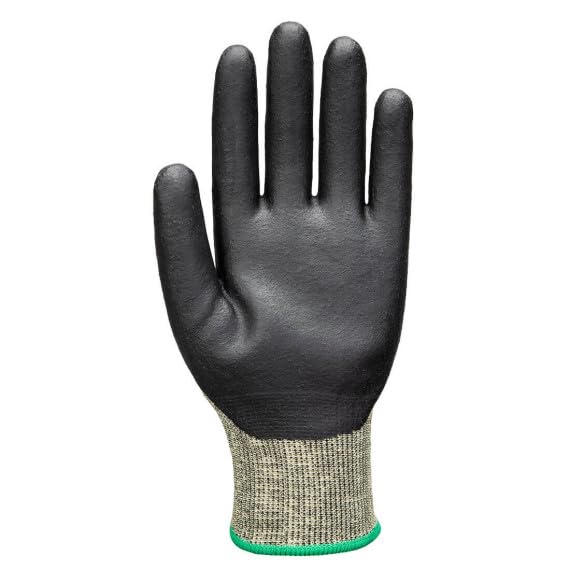 Guanto Arc Grip 18C Livello 1 A784, verde / nero, L
