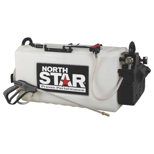 NorthStar ATV Boomless Broadcast and Spot Sprayer - 26-Gallon Capacity, 2.2 GPM, 12 Volts