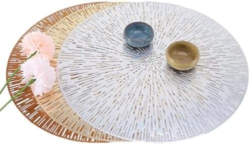 Sets de table tissés en treillis de haute qualité 45 x 30 cm
