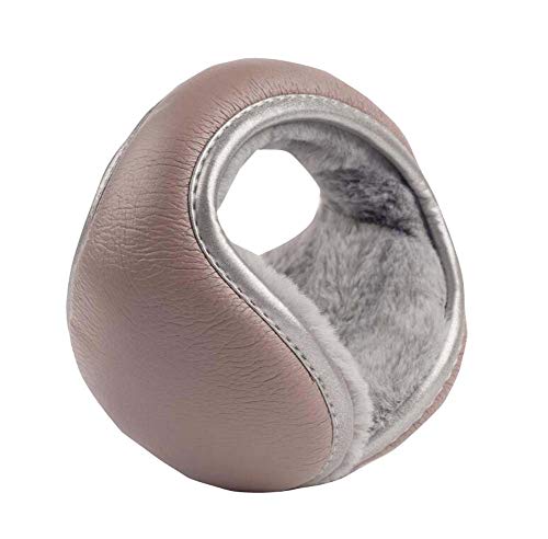 RYZGOJV Winter Outdoor Earmuff Foldable Earmuff Plush Lined Warm Earmuff B06