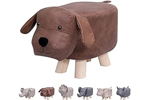 Adorable Animal Footstool: The Perfect Perch for Kids and Adults