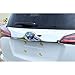Rqing For Toyota RAV4 2016 2017 2018 Chrome Rear Trunk Lid Tail Gate Bottom Cover Trim
