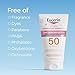 Eucerin Sun Sensitive Mineral Baby Sunscreen Lotion SPF 50 with Zinc Oxide Protection, Hypoallergenic Mineral Sunscreen for Babies, Tear Free and Fragrance Free, 4 Fl Oz Tube