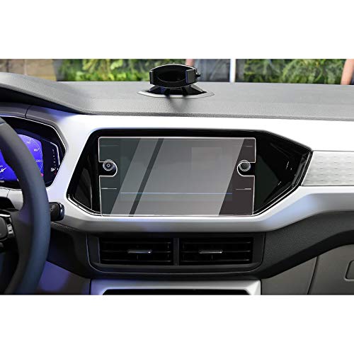 CDEFG para V W T-Cross 2019 Protector de Pantalla de Vidrio Templado, HD Auto 9H GPS Navi película protegida Glass