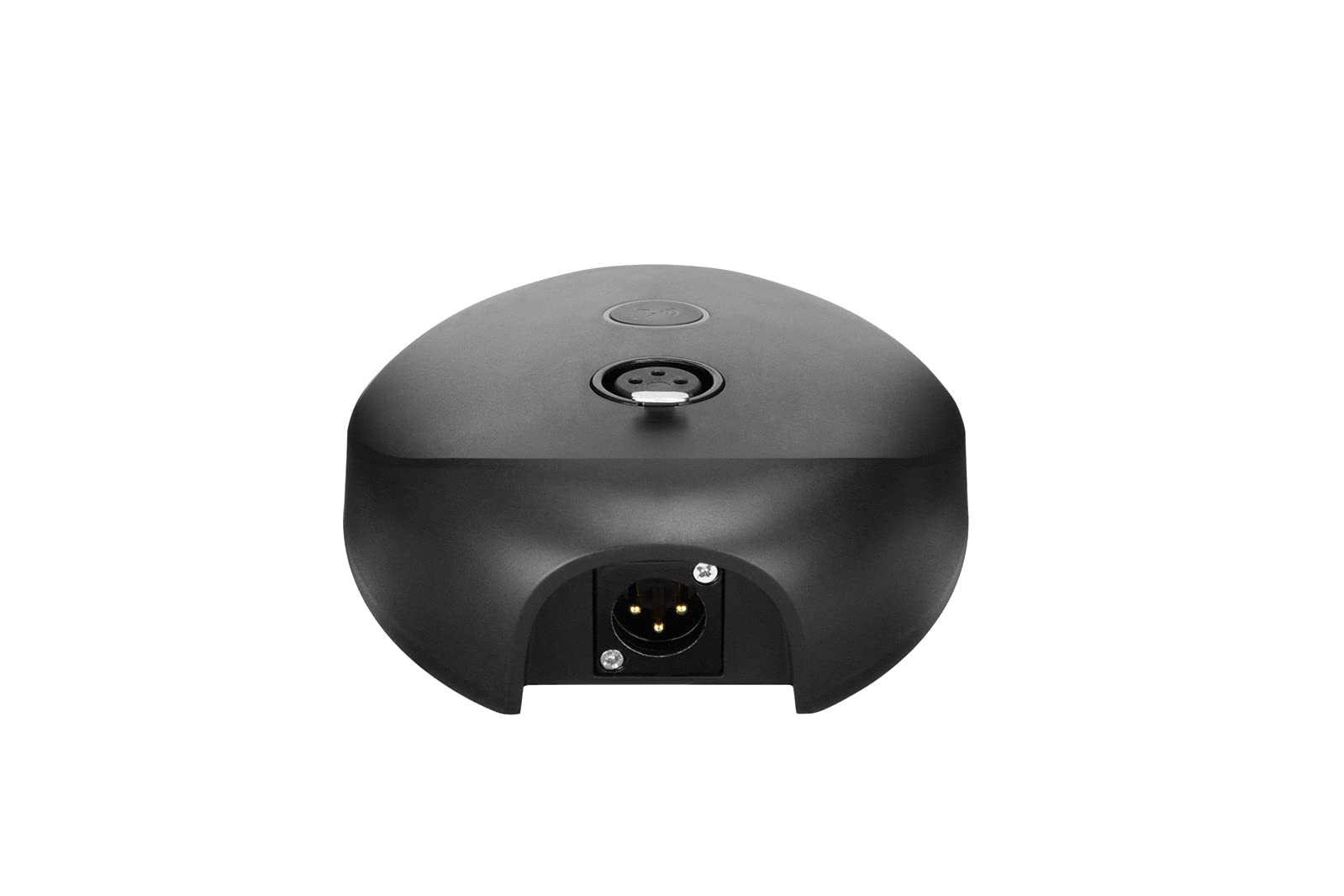 BOYA Micrófono Condensador de Cuello de Cisne de 18 Pulgadas Ajustable con Cuello de Cisne XLR con Base botón silencioso, indicador LED para videoconferencias, conferencias, reuniones BY-GM18CB