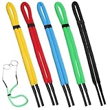DOPENSPI 5 Stück Rutschfest Brillenband Schwimmfähig, Verstellbare Schwimmfähig Sportbrillenband Wassersport für Männer, Frauen, Wasseraktivitäten, Bootfahren, Surfen