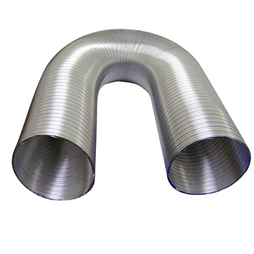 I-Sells Silver Semi-Rigid Aluminium Flexible Ducting - 3M - 150Mm