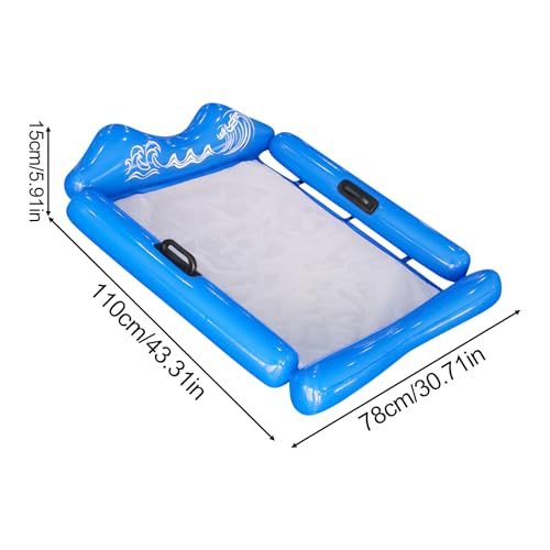 Flotteur de hamac multi-usages pliable pour natation et plage de rivière