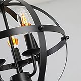 Zoom IMG-1 fanxus e14 lampadario in ferro