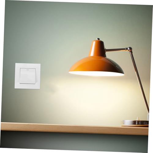 Interrupteurs moderne chic Operitacx avec finition or et panneau blanc en PC - 6