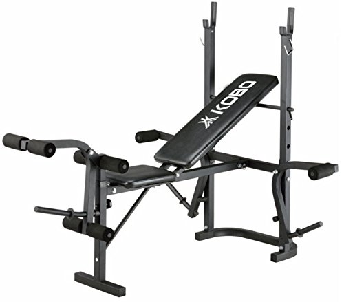 Kobo Exercise Weight Lifting Imported Home Gym Foldable Multipurpose Incline Fitness Bench - Black (B00SH38L9O) Amazon Price History, Amazon Price Tracker
