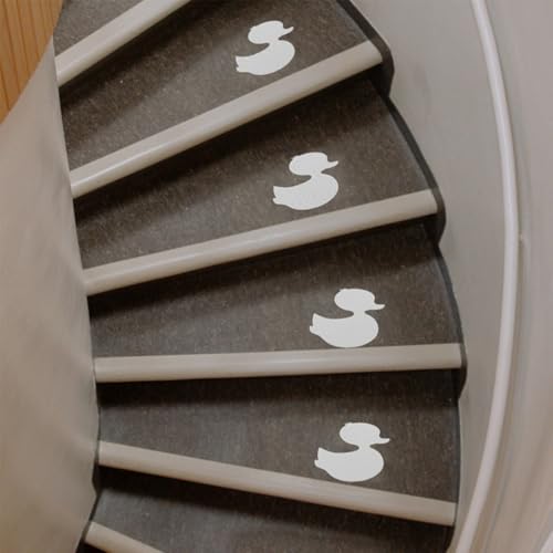 Pegatinas de pato para baño infantil y escaleras seguras con textura antideslizante 7