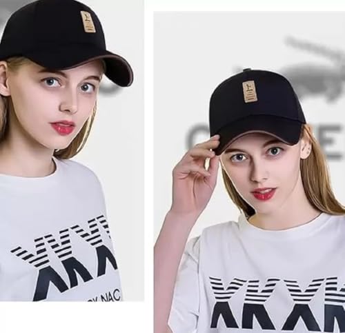 Image of Combo Stylish Sport Summer Cap with Adjustable Buckle Closure and Air Holes for All Sports, Baseball.Cap for Men's and Boy's Cap (Pack of 2)