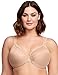 Price comparison product image Glamorise Full Figure Plus Size Low Cut Wonderwire Lace Bra Underwire #1240