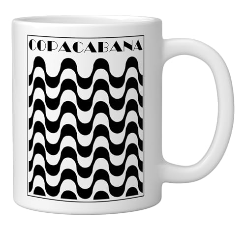 Taza de cerámica blanca de 11 onzas miniatura 2