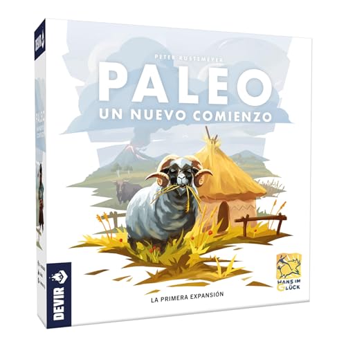 Devir - Paleo: Expansión Un Nuevo Comienzo, Juego de Mesa, Juego de Mesa con Amigos Cooperativo, +10 (BGPALNCSP)