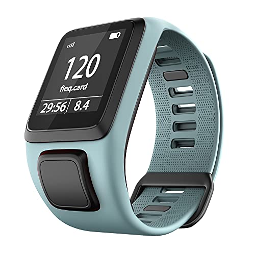 KINOEHOO Correas para relojes Compatible con TomTom Runner 2/Cardio + Music/Runner 3/Spark 3...