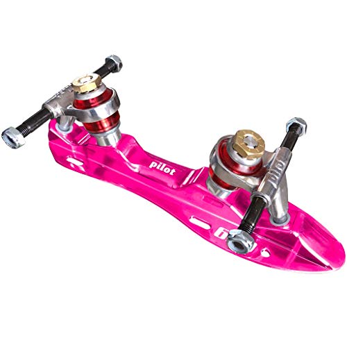 Atom Pilot Falcon NTS Color Quad Skate Plate (Pink, Size 6.25)