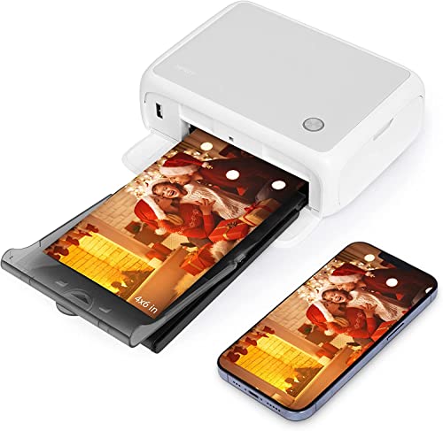 Hprt Photo Printer 4X6'', Wireless Portable Mini Printer Prints Color Photos, Compatible With Ios&Android, Bluetooth&Wifi, Usb Connect Devices, Ar Technology #TOP6