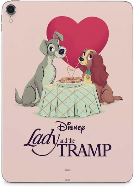 Skinit Decal Tablet Skin Compatible with iPad Pro 12.9in (2020) - Officially Licensed Disney Lady & The Tramp Spaghetti Dinner Design
