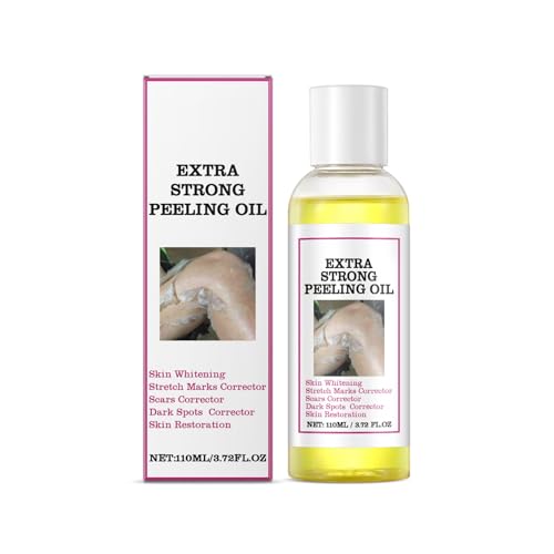 Aceite Peeling Corporal, Yellow Peeling Oil Extra Strength, Aceite De Exfoliante De Piel Oscura, Aceite De Exfoliante Amarillo Blanqueador, Cuerpo Blanqueante, Solución De Exfoliante Córnea