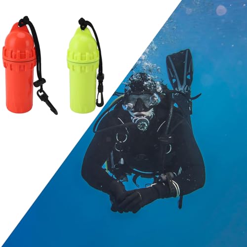 ZEXKENS Watertight Cylindrical Dry Box with Clip for Diving Snorkeling Diving Sealing Dry Storage Case for Secure Protections