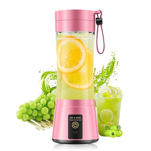 Image of Mini Portable Personal Blender - Travel Blender Make Smoothies