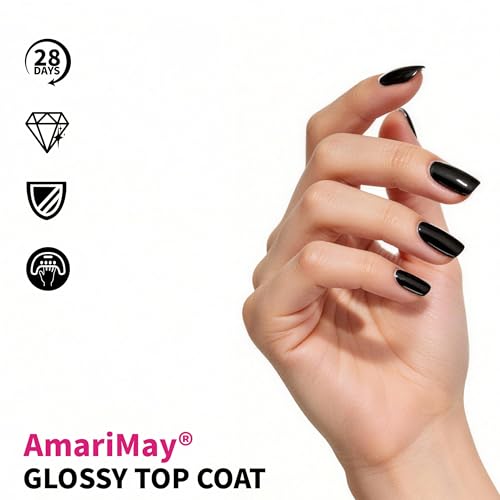 Glossy Gel Top Coat Double Pack, 2pcs 15ml miniatura 4
