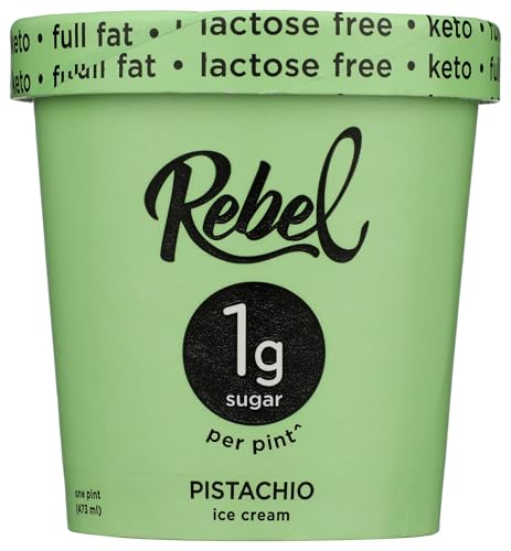 Rebel Pistachio Ice Cream, 16 OZ