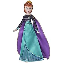 Disney Frozen 2 Queen Anna Fashion Doll, Dress, Shoes, and Long Red Hair, Toy for Kids 3 Years Old and Up