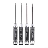 Poignée antidérapante en alliage d'aluminium : le tournevis dispose d'une poignée antidérapante en alliage d'aluminium, offrant une prise en main sûre et confortable lors de l'utilisation.